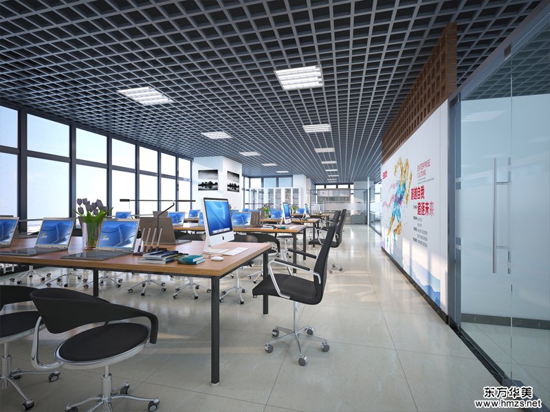 辦公室裝修設(shè)計圖效果圖平面圖