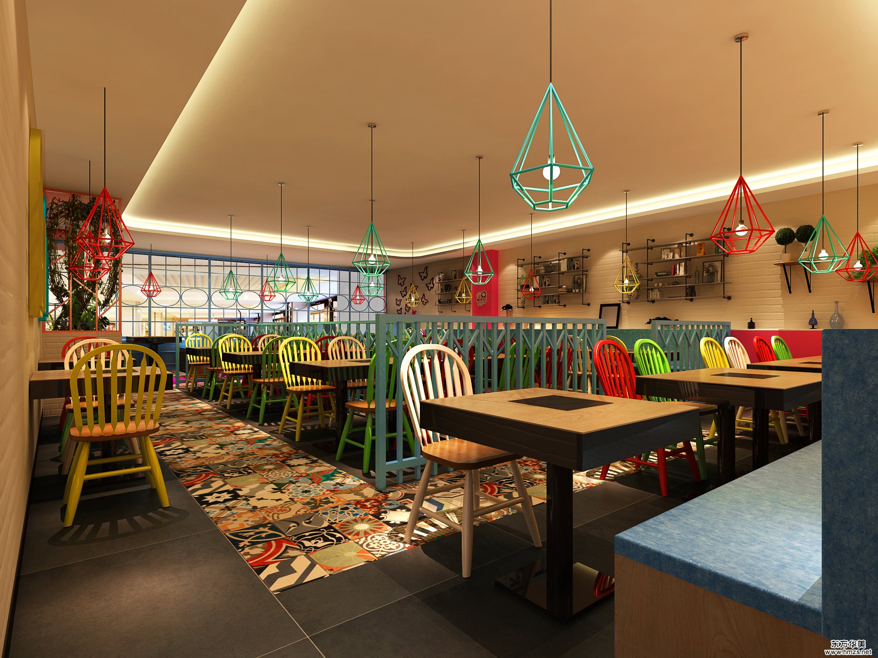 辦公室裝修設計圖效果圖平面圖