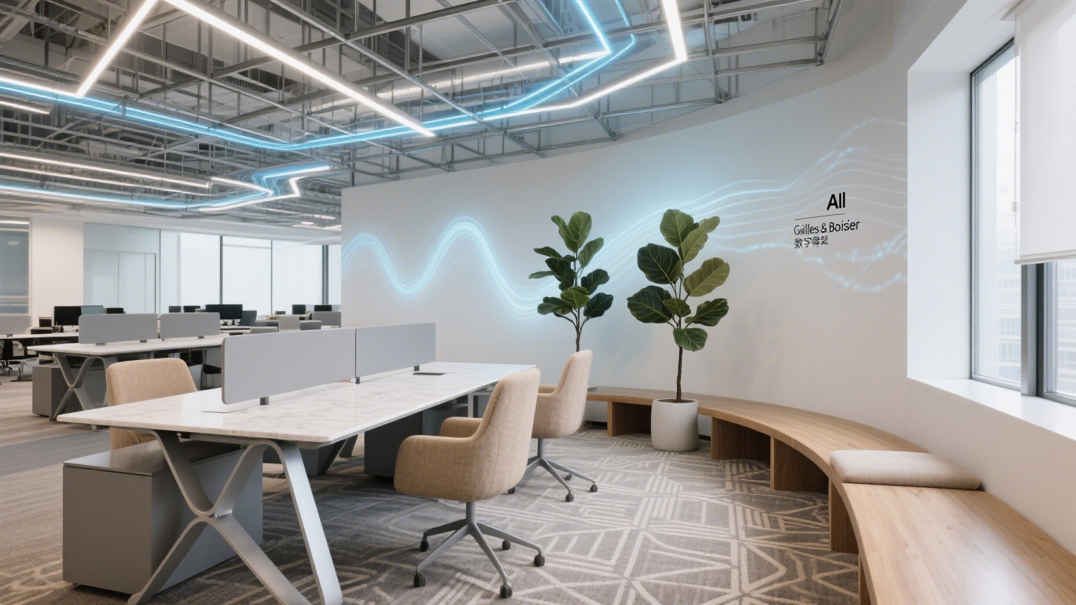 數字骨架下的溫度:AI 辦公室設計哲學